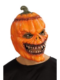 SCARY PUMPKIN FOAM MASK 31CM X 24CM X 28CM