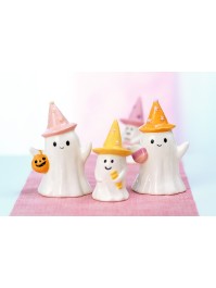 GEIST KERAMIK HUT STERN SUMMERWEEN - 3 SORT. 9.5CM X 8CM X 15CM