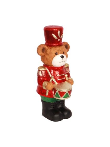 MAGNESIA SWEET BEAR WITH DRUM 18.5CM X 21.5CM X 45.5CM