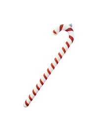 SET 6 CANDY CANES SWEET XMAS TO HANG 10CM X 2.5CM X 44CM