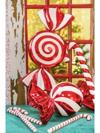BONBON XL AUFHÄNGEN SWEET WEIHNACHTEN 72CM X 9CM X 30CM