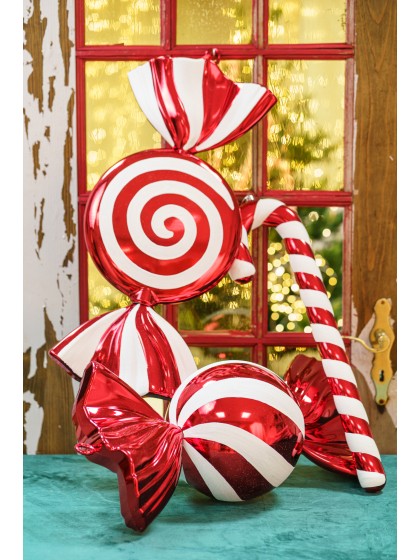 BONBON RUND XXL AUFHÄNGEN SWEET WEIHNACHTEN 64CM X 20CM X 30CM