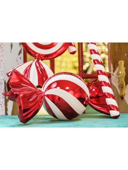 BONBON RUND XXL AUFHÄNGEN SWEET WEIHNACHTEN 64CM X 20CM X 30CM