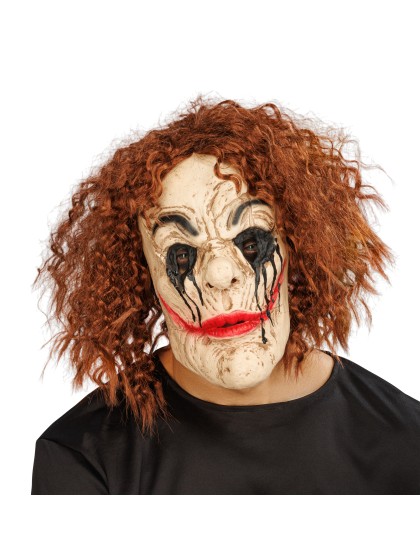 MASQUE LATEX FEMME EN SANGLOTS 18CM X 25CM X 29CM