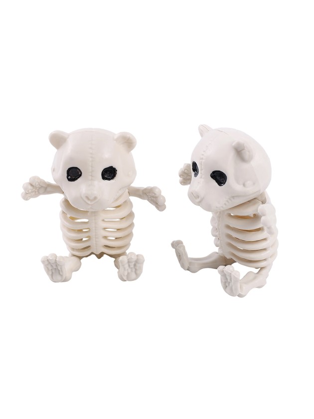 SQUELETTE OURSON 12CM X 7CM X 13CM