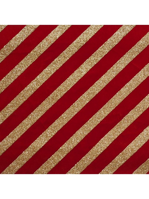 CHEMIN DE TABLE VELOURS ROUGE HOLIDAY CLASSIC 28CM X 3M