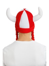 CASQUE TISSUS CORNES ET TRESSES SUPPORTER SUISSE 34CM X 4.5CM X 56CM