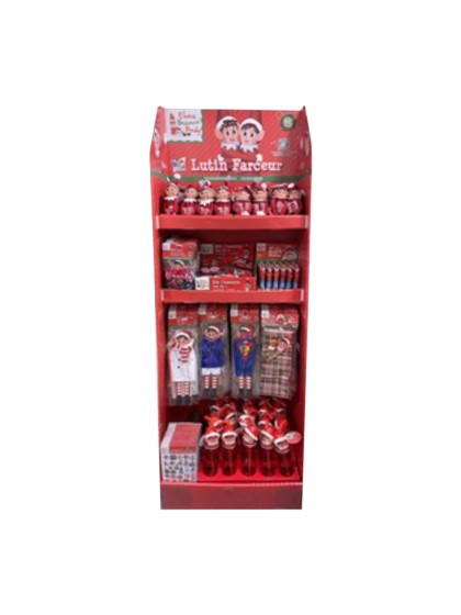 DISPLAY SCHELMENWICHTEL - ASSORTIMENT WICHTEL UND ACCESSOIRES 60CM X 40CM X 140CM