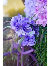 BRANCHE HORTENSIA LILAS/AMETHYSTE 2 ASSORTIS 30CM X 20CM X 75CM