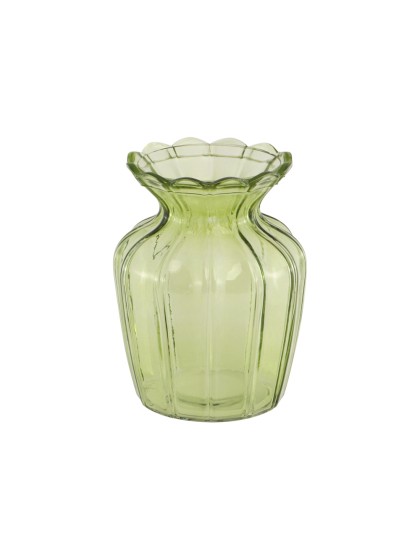 VASE VERRE ALCEA THE VERT DIA 11.8CM X 15.2CM