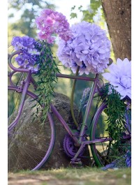 MAGNOLIE RIESEN LILAS AUF STIEL DIA 35CM X 135CM