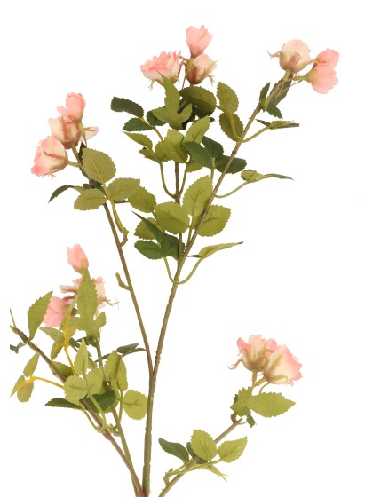 STEM WITH PINK BABY ROSES 17CM X 7CM X 65CM
