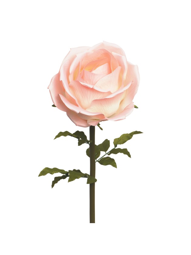ROSE GEANTE SUR TIGE ROSE DIA 40CM X 130CM
