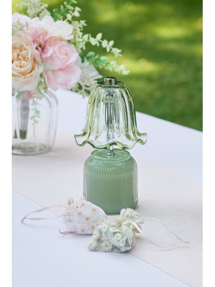 4 IVORY FLEURETTES BAGS 8CM X 10CM