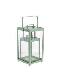 SET 2 LANTERNES LUCERNE EUCALYPTUS 17CM X 16CM X 32.5CM/13CM X 12CM X 22.5CM