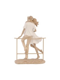COUPLE BAISER LOVE MOMENT 17CM X 8CM X 25CM