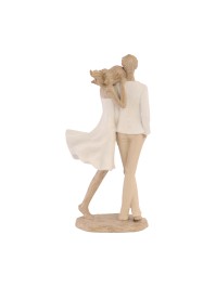 COUPLE DEBOUT CALIN EPAULE LOVE MOMENT 12.5CM X 7.5CM X 26.5CM