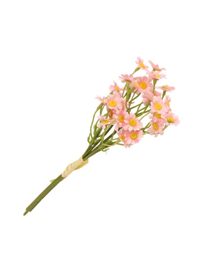 BLUMENSTRAUSS 3 ROSA MARGERITEN 8CM X 8CM X 27CM