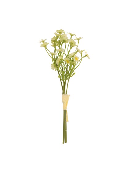 BOUQUET 3 TIGES MARGUERITES VERTES 8CM X 8CM X 27CM