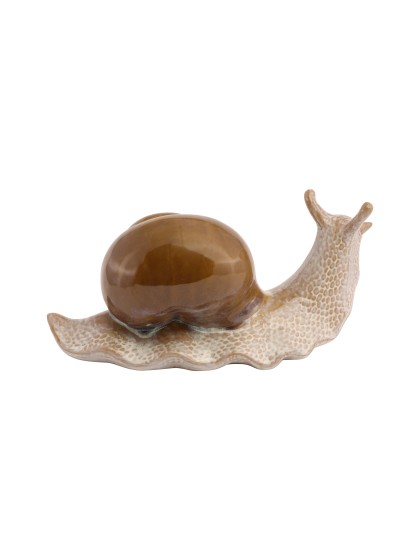 CERAMIC LOLO SNAIL 25.7CM X 11.5CM X 12.7CM