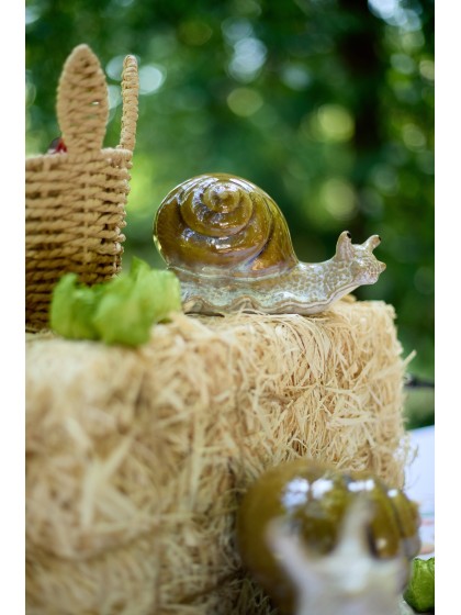 LOLO L’ESCARGOT CERAMIQUE 17.3CM X 8CM X 9.3CM