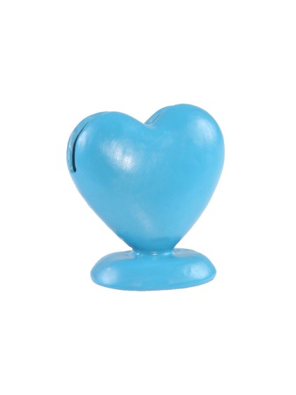 8 RESIN BLACK HEART SHAPE CARD HOLDERS  5CM
