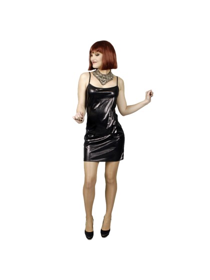 BASIC DRESS GLITTER BLACK S