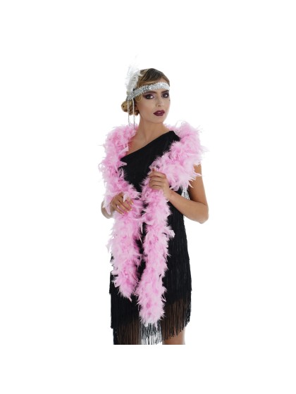 BOA PLUMES ROSE 180CM