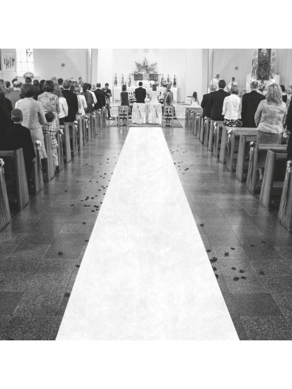 WHITE CARPET 1M X 15M