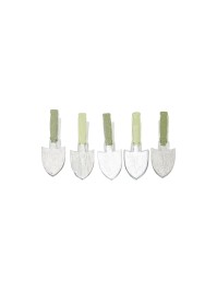 SET 6 MINI PELLES JARDIN 5CM