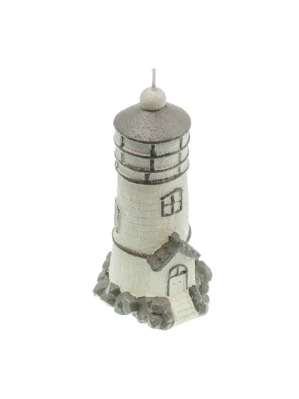 KERZE LEUCHTTURM 12CM