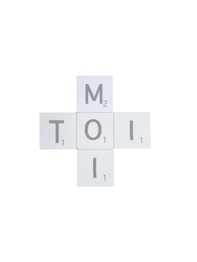 SET 5 BUCHSTABEN HOLZ TOI MOI 5.5CM