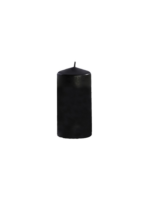 BOUGIE CYL NOIR 4CM X 6CM