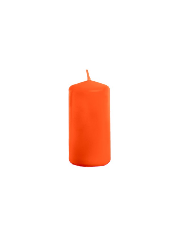BOUGIE CYL ORANGE 4CM X 6CM