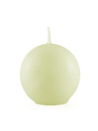 KERZE KUGEL ELFENBEIN DIA 6CM
