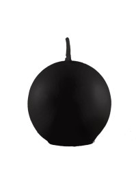 KERZE KUGEL SCHWARZ DIA 6CM