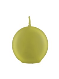 KERZE KUGEL GOLD METALL DIA 6CM