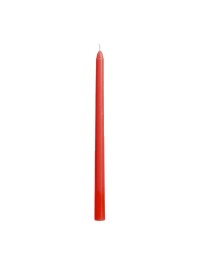 SET 2 BOUGIES FLAMBEAU ROUGE 30CM