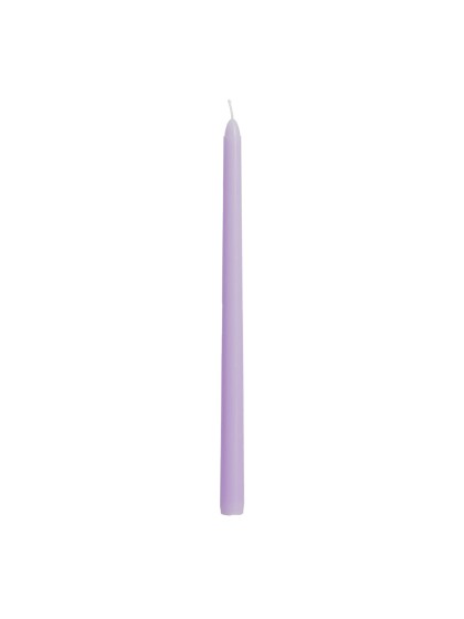 SET 2 BOUGIES FLAMBEAU LILAS 30CM