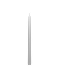 SET 2 BOUGIES FLAMBEAU ARGENT METAL 30CM