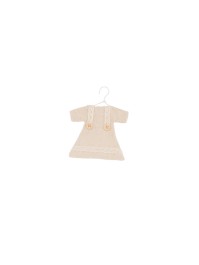 SET OF 4 LINEN DRESSES TO HANG 10CM X 13CM