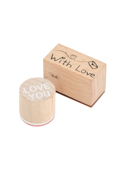 2 TAMPONS WITH LOVE ET LOVE YOU 