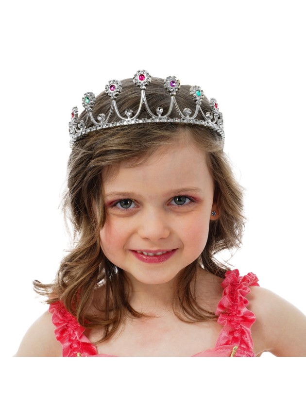 DIADEME ARGENT + PIERRES 