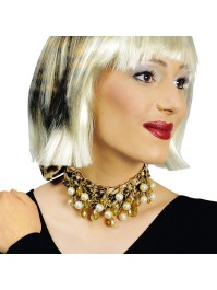 COIFFE LEO AVEC PERLES 