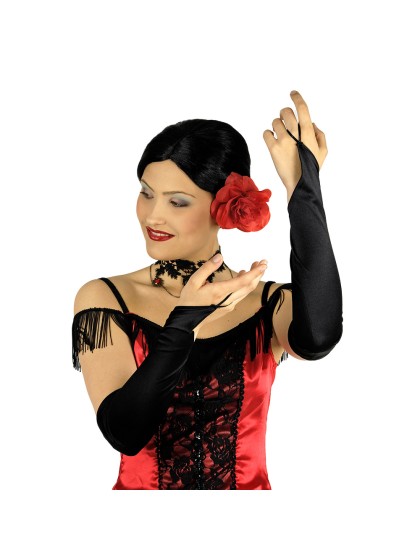 GLOVES GALA NO FINGERS BLACK 42CM
