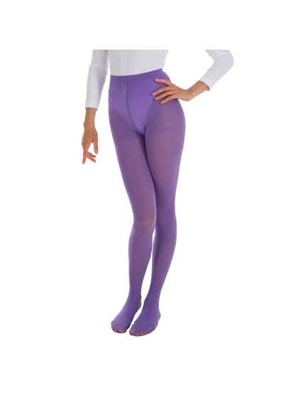 STRUMPFHOSE 60 DENIER LILA L-XL