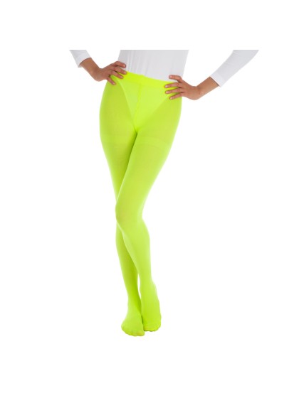 STRUMPFHOSE 60 DENIER NEON GRÜN XXL-XXXL