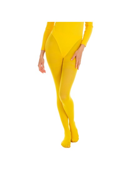 STRUMPFHOSE 60 DENIER GELB XXL-XXXL