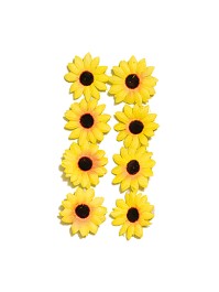 BAG 30 SUNFLOWERS 4CM