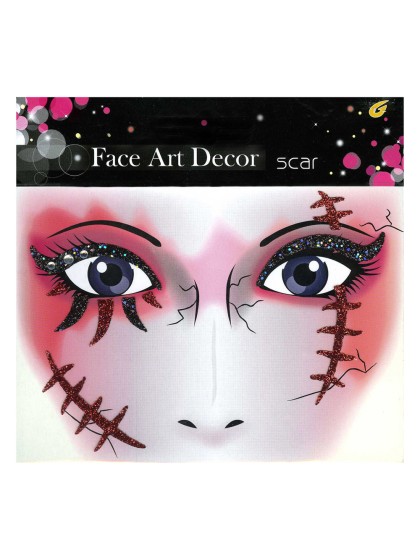 TATOUAGE HALLOWEEN SCARY 